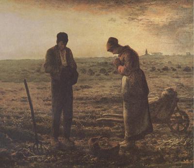 Jean Francois Millet The Angelus (Evening Prayer) (mk22) china oil painting image